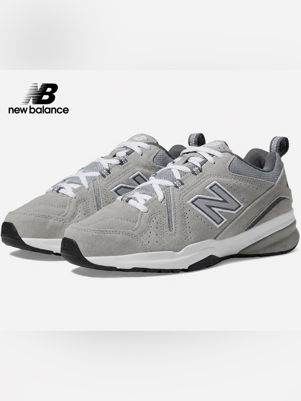 NEW BALANCE® Team Away Grey/Castlerock 608v5 MX608UG5 Memory Foam Sneakers NWOTs